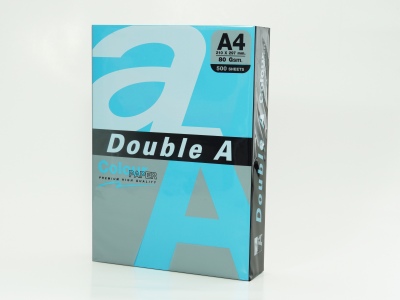 Popierius Double A, 80g, A4, 500 lapų, deep blue