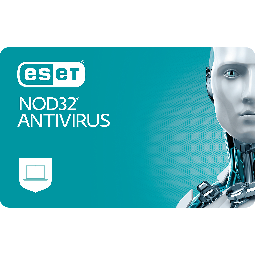 ESET NOD32 Antivirus 2 komp. 1 m. studentams
