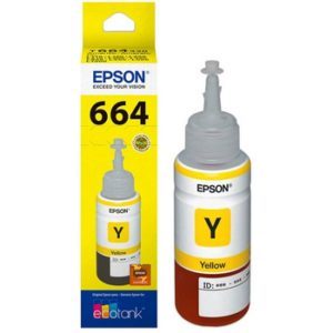Epson rašalas buteliuke T6644 (geltonas), 70 ml. )