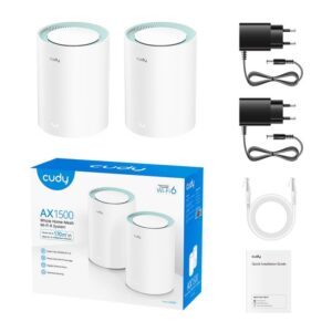Wi-Fi Mesh sistema Cudy M1500 (2 vnt.)