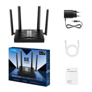 Maršrutizatorius CUDY WR3600 (Wi-Fi 7)